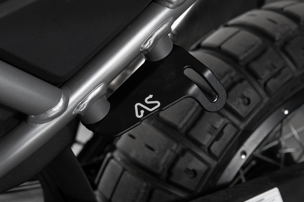 Adventure Spec CF Moto 450MT Rackless Luggage Bracket / Exhaust Hanger