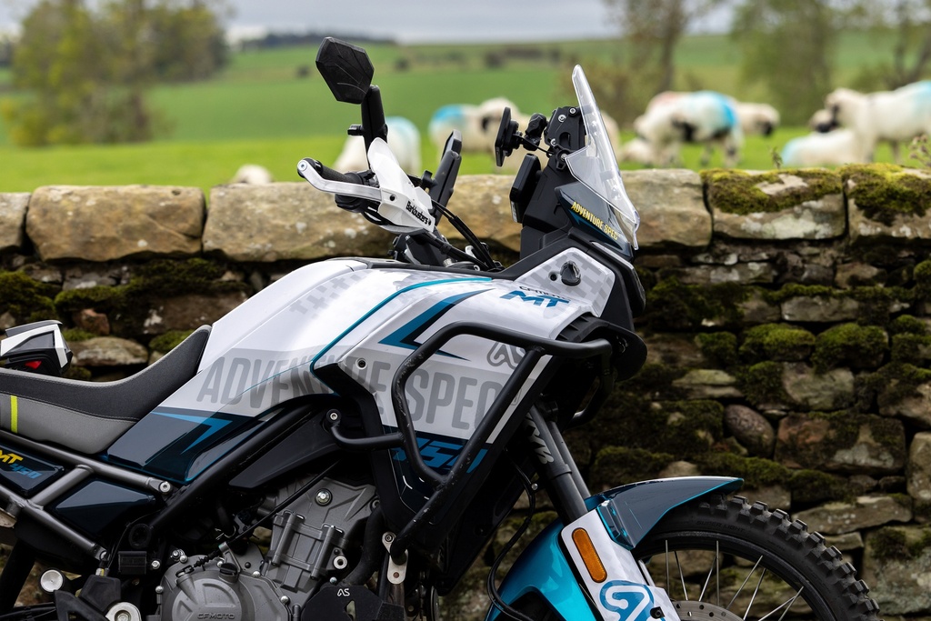 Adventure Spec CF Moto 450MT GPS Support