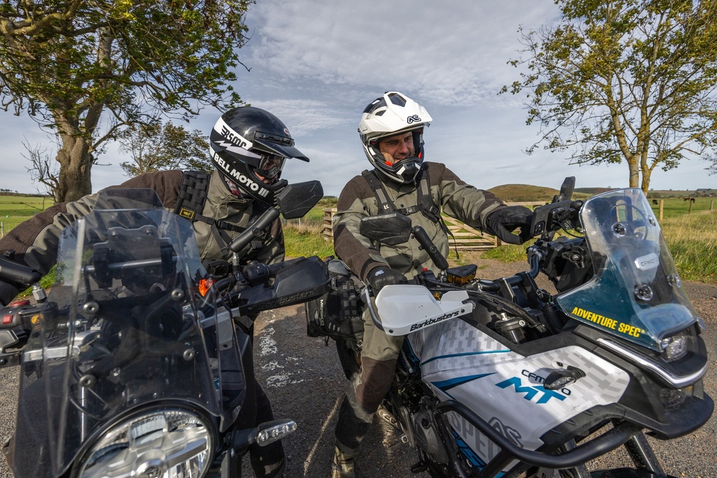 Adventure Spec CF Moto 450MT GPS Support