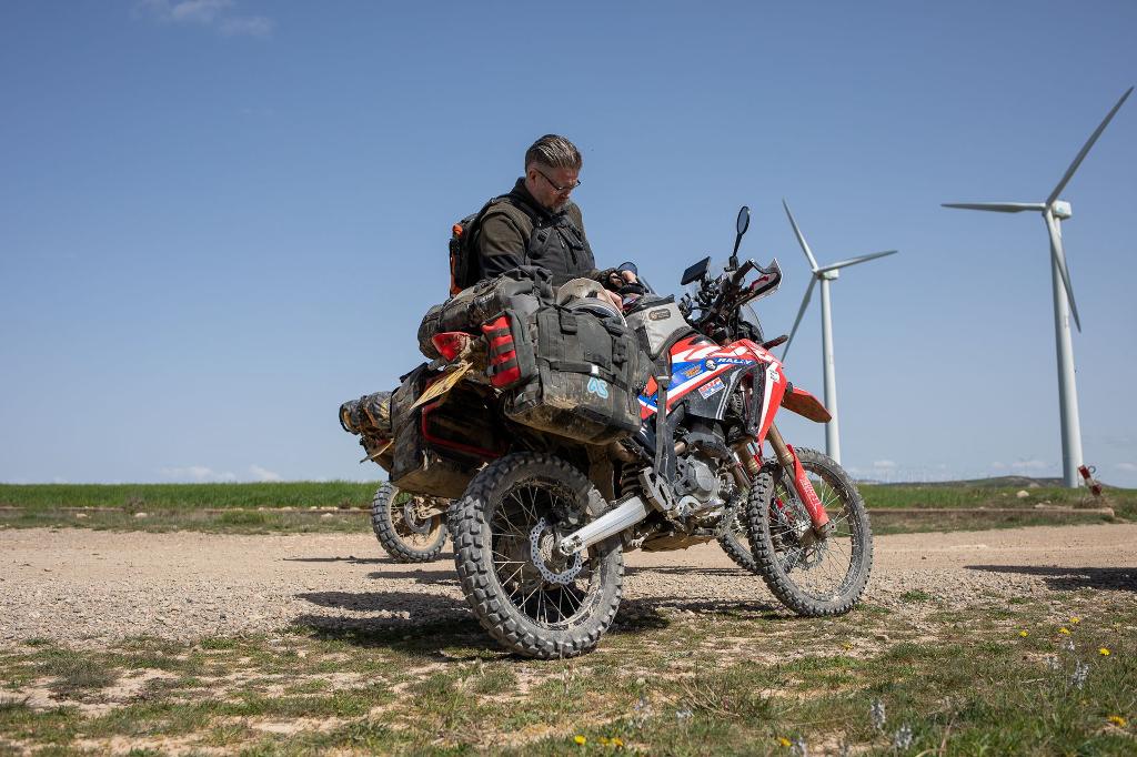 Adventure Spec Magadan panniers motorcycle bags