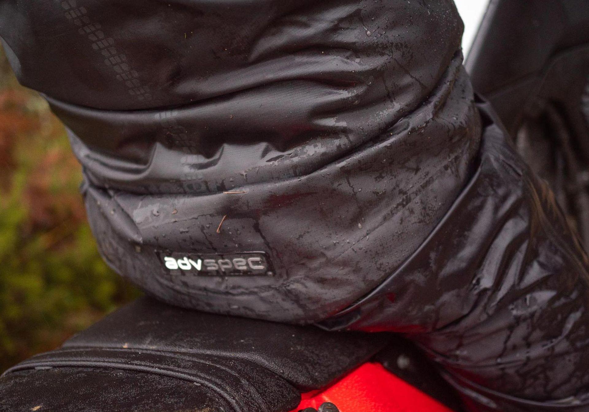 adventure spec aqua pac black waterproof motorcycle motorbike jacket adv biker rider long fit tail