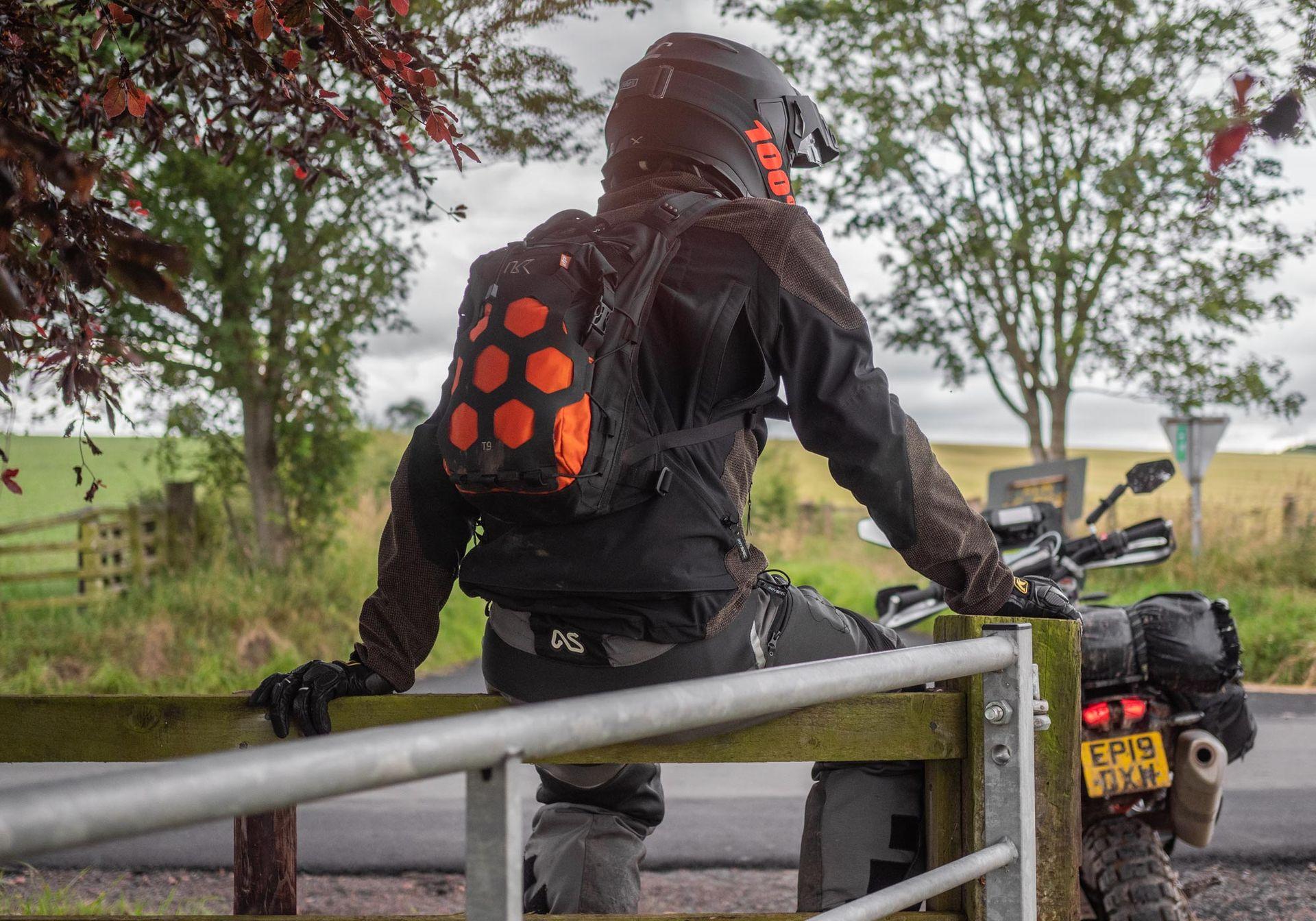 Adventure Spec Linesman Jacket motorcycle motorbike gear vents