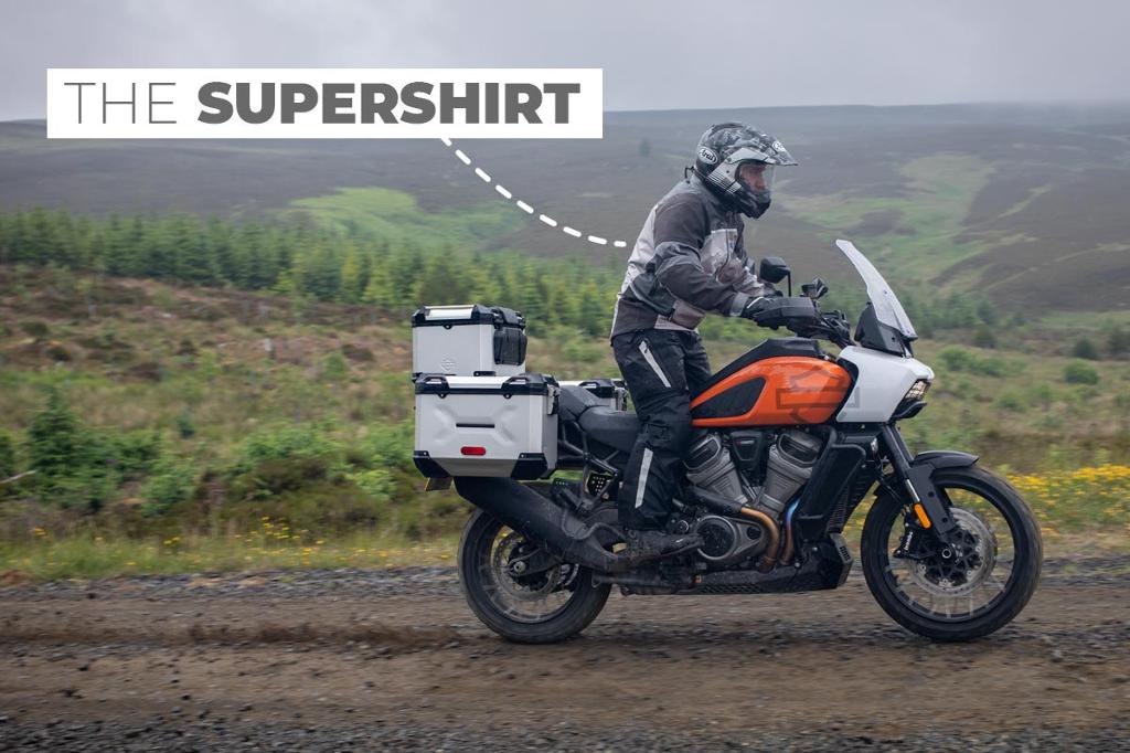 Adventure Spec The Supershirt motorcycle motorbike gear top CE AA protection baselayer
