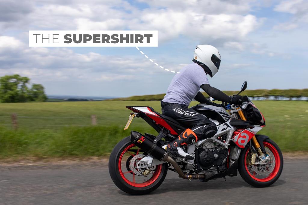 Adventure Spec The Supershirt motorcycle motorbike gear top CE AA protection motorbike leathers