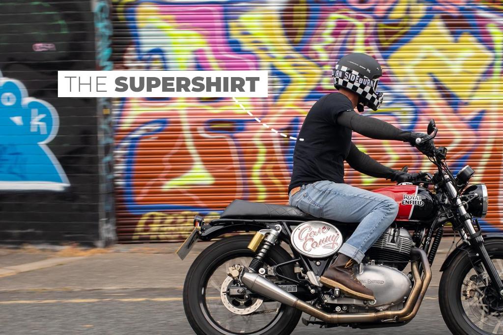 Adventure Spec The Supershirt motorcycle motorbike gear top CE AA protection urban riding