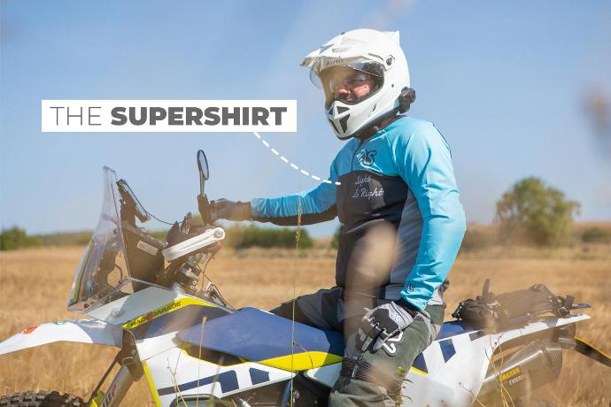 Adventure Spec The Supershirt motorcycle motorbike gear top CE AA protection tet base layer offroad