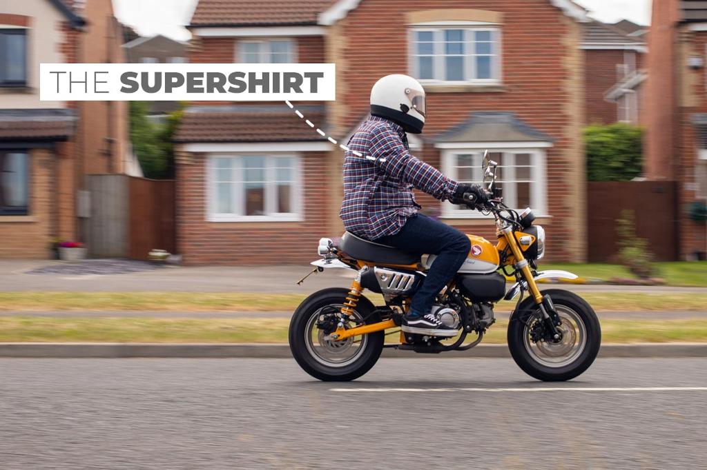 Adventure Spec The Supershirt motorcycle motorbike gear top CE AA protection urban rider