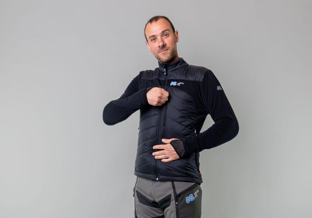 baltic hybrid Jacket Blue adventure spec motorcycle jacket