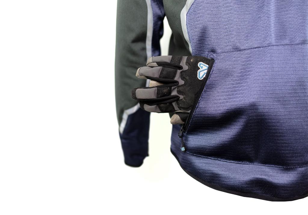 Mongolia Trail Jacket Blue adventure spec motorcycle jacket