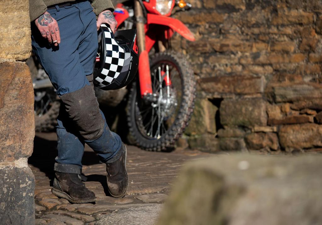 Adventure Spec Linesman Pant motorcycle motorbike gear trousers over the boot