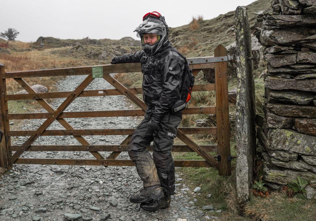 the singletrack pant adventure spec waterproof motorcycle motorbike trouser