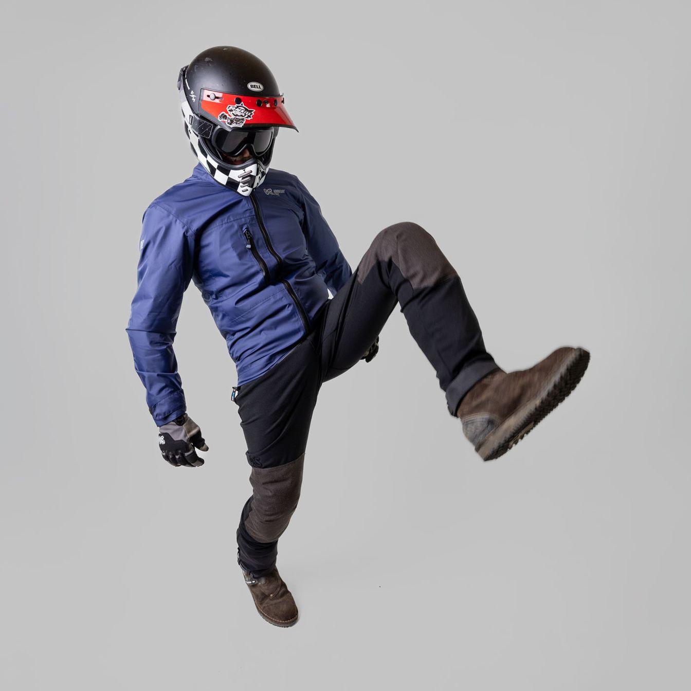 adventure spec the linesman pant black adv motorcycle trousers motorbike hiking trouser aqua pac