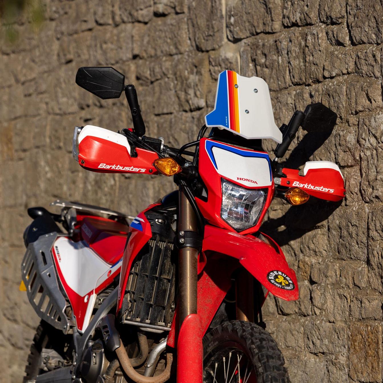 Adventure Spec Honda CRF300L Mini Fairing Support adv off roading kit build motorbike motorcycle universal sticker decal