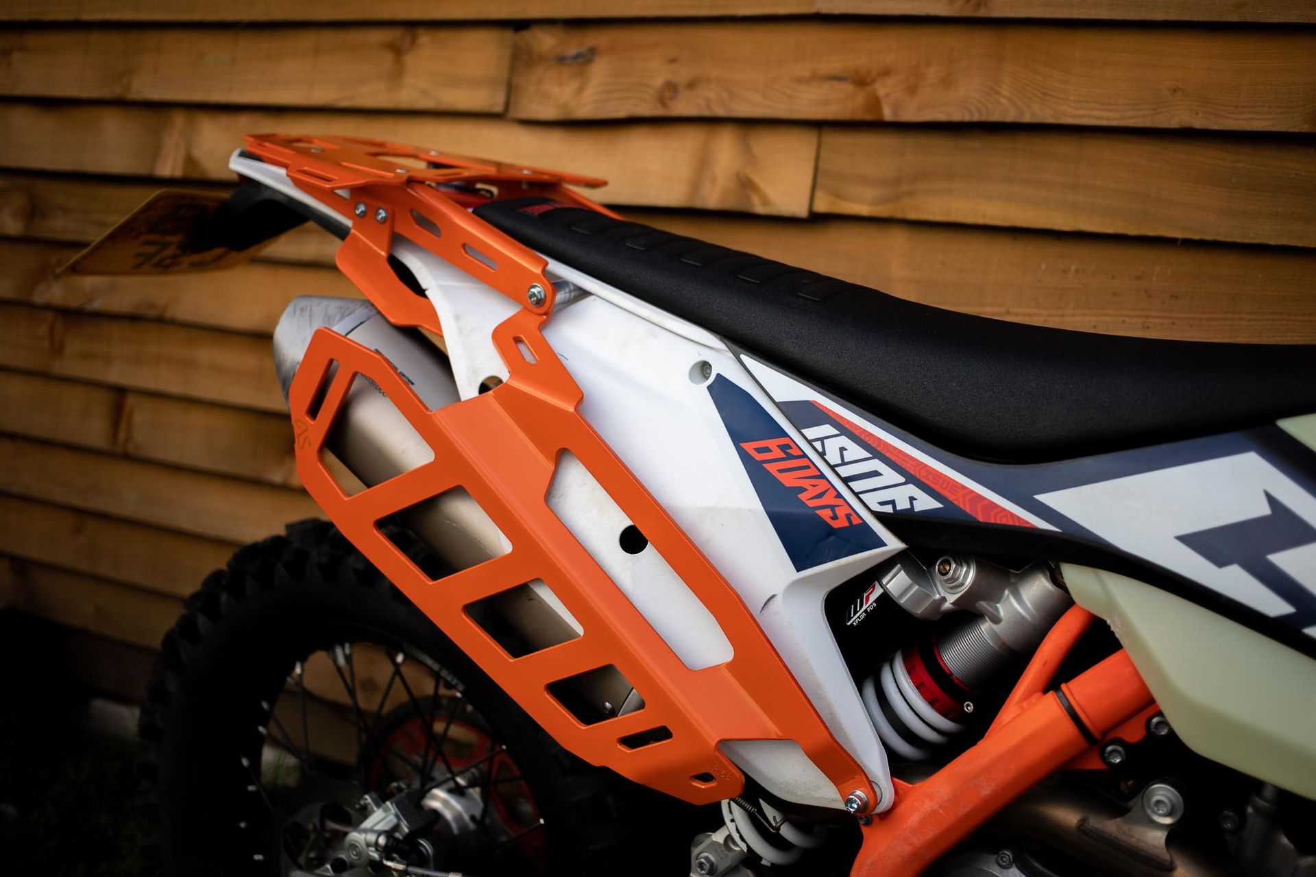 AdventureSpec  KTM EXC Side Luggage Racks