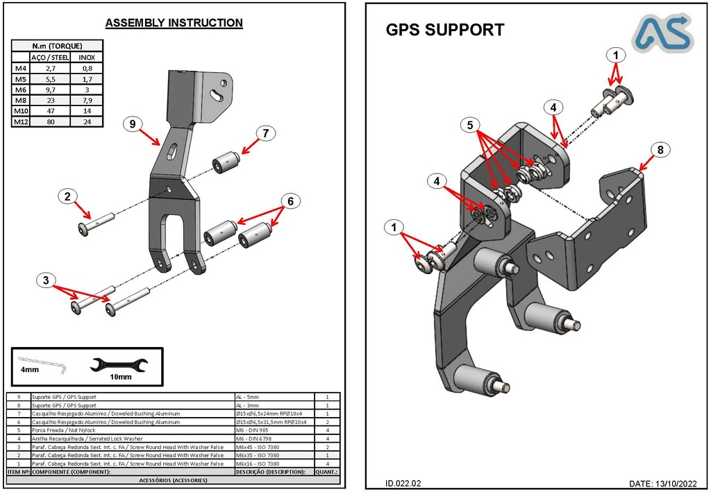 Adventure Spec Ducati Desert X GPS Support