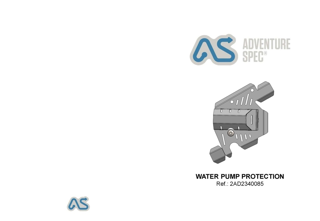 Adventure Spec Ducati Desert X Water Pump Guard