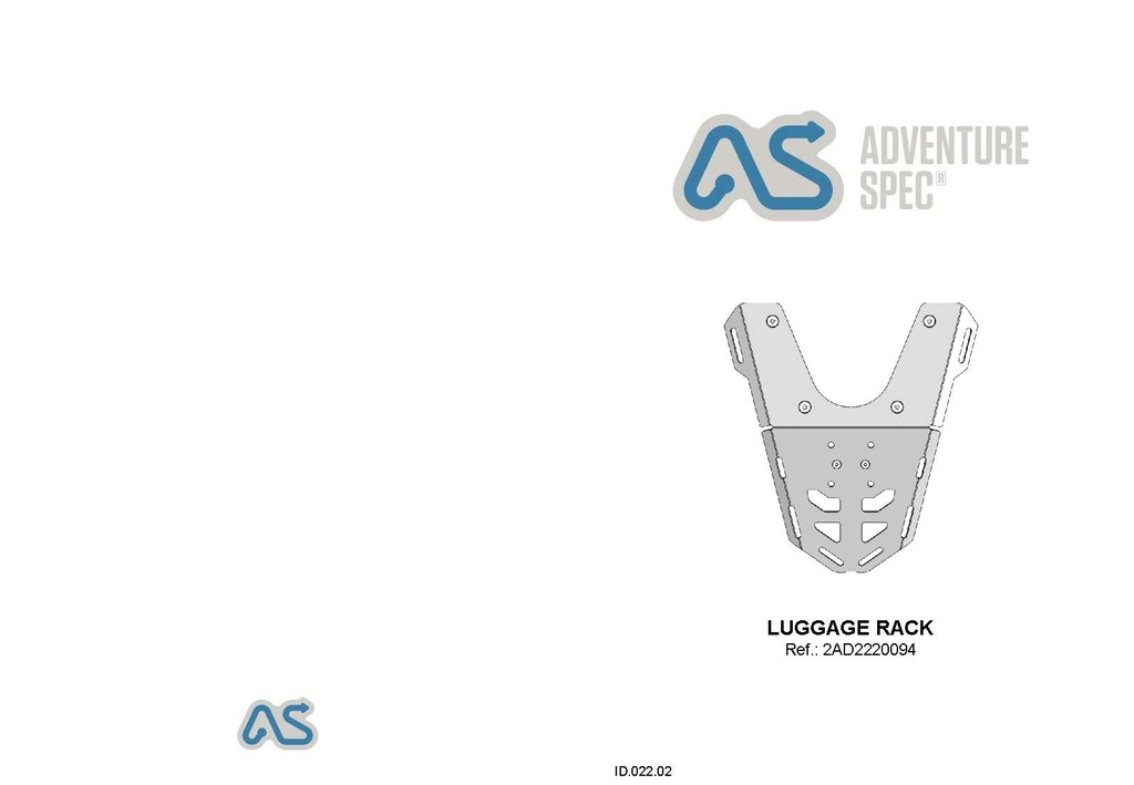 Adventure Spec Husqvarna 701 Enduro Rear Luggage Rack