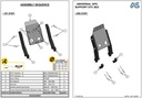 Adventure Spec Mini Fairing Support (no screen / no AMPS)