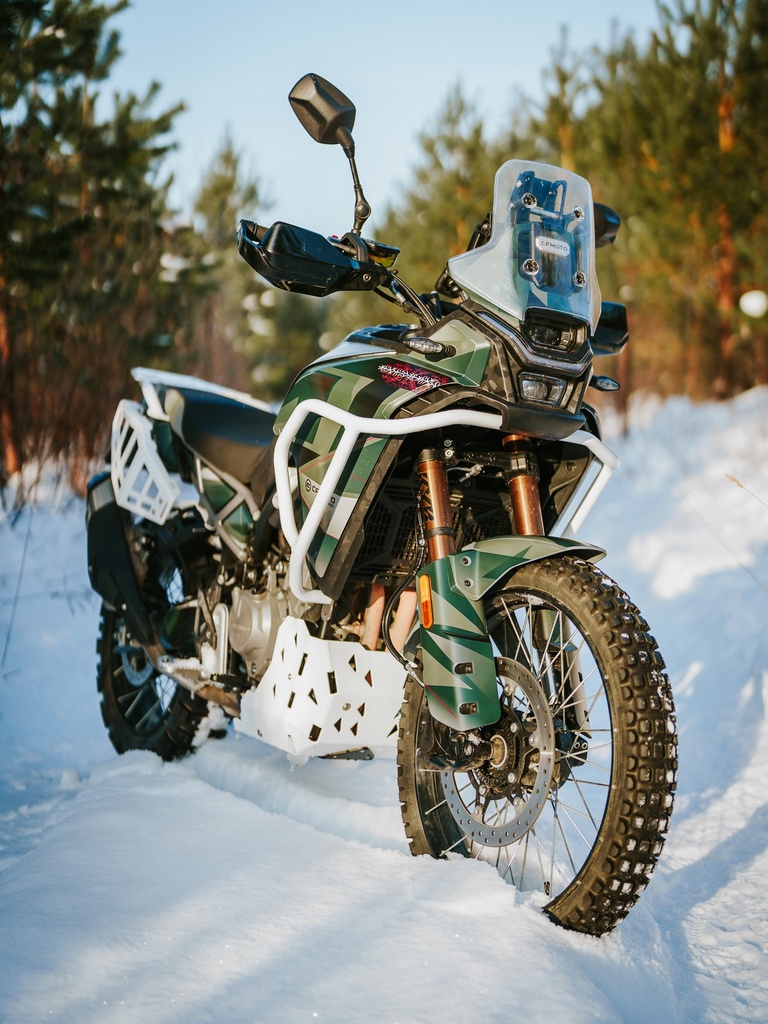 Adventure Spec CF Moto 450MT Side Luggage Racks