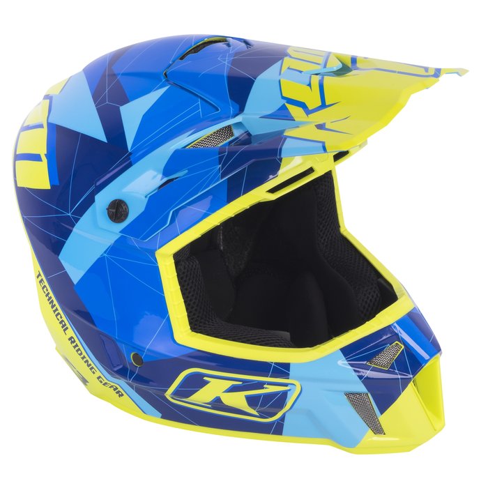 Klim F3 Helmet (Medium Blue Camo)