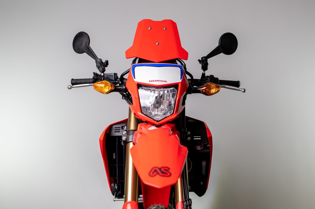 Adventure Spec Honda CRF300L Mini Fairing Bundle. Include Mount, Amps Bracket and Screen