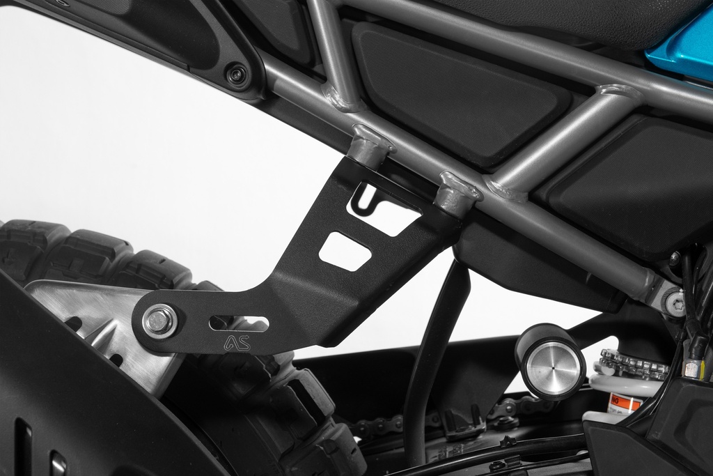 Adventure Spec CF Moto 450MT Rackless Luggage Bracket / Exhaust Hanger